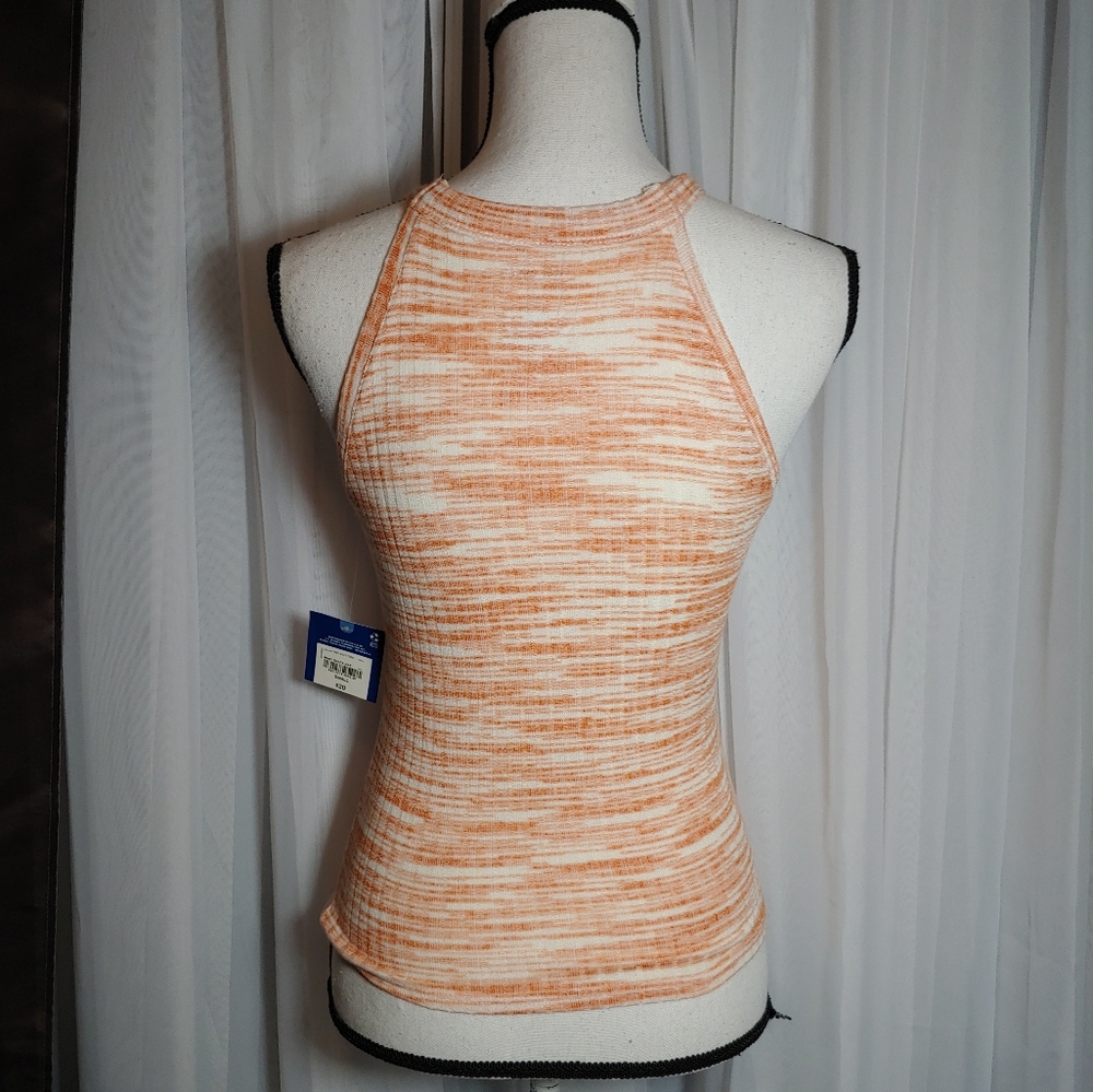 NEW Orange Halter Top - Picture 2 of 3